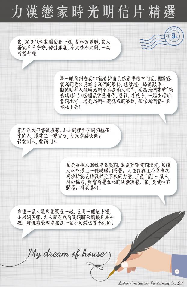 跟著時光明信片，和我們一起戀家吧